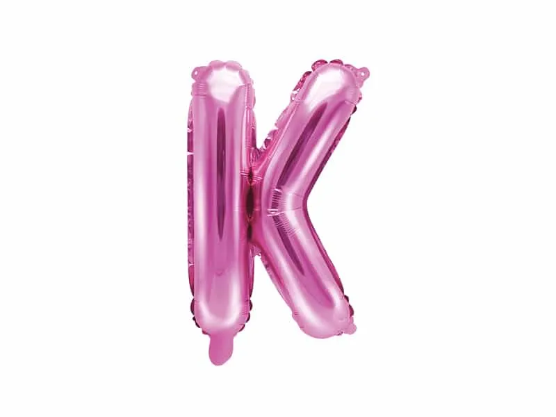 Ballon lettre K-Rose