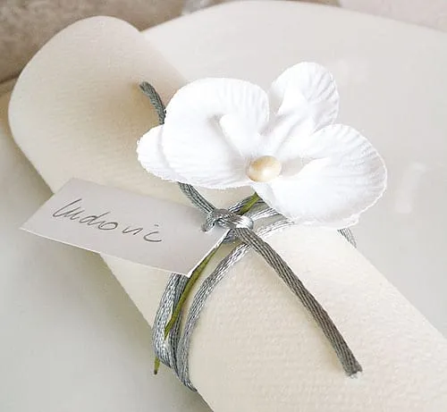 Orchidée Ivoire-lot de 10 – Image 2