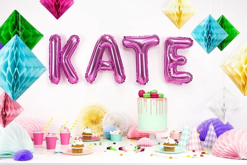 Ballon lettre K-Rose – Image 2