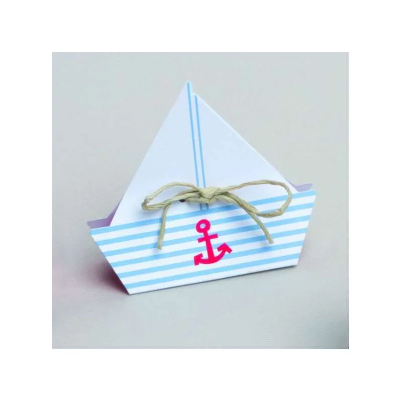 Boite à Dragées Bateau -Ballotin – Lot de10