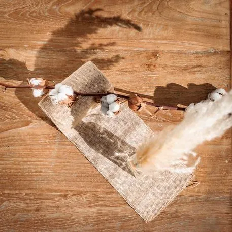 Chemin de table – Jute – 15cm x 5m – Image 2