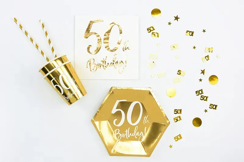 Confettis – 50 ans – Or – Image 2
