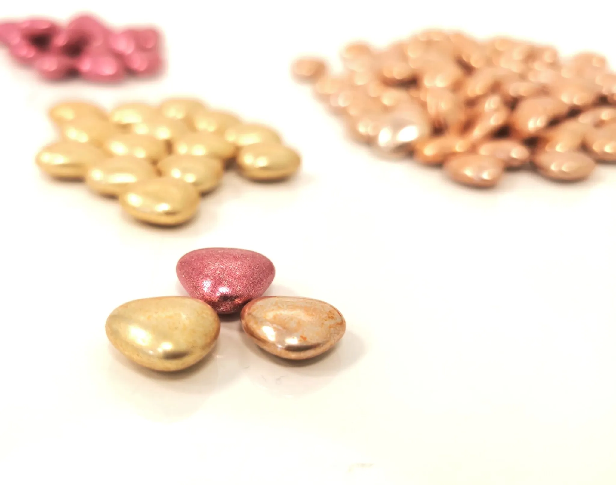 Dragées petits coeurs – Cuivre – 250 gr – Image 3