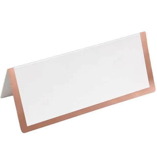 Marque place Rose Gold – Lot de 6