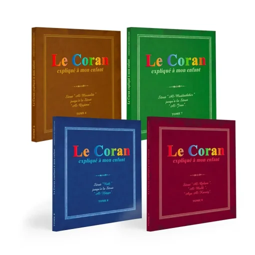 PACK 4 LIVRE : LE CORAN EXPLIQUE A MON ENFANT